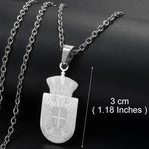 Serbia Map Necklace Collection - Serbian Pendant
