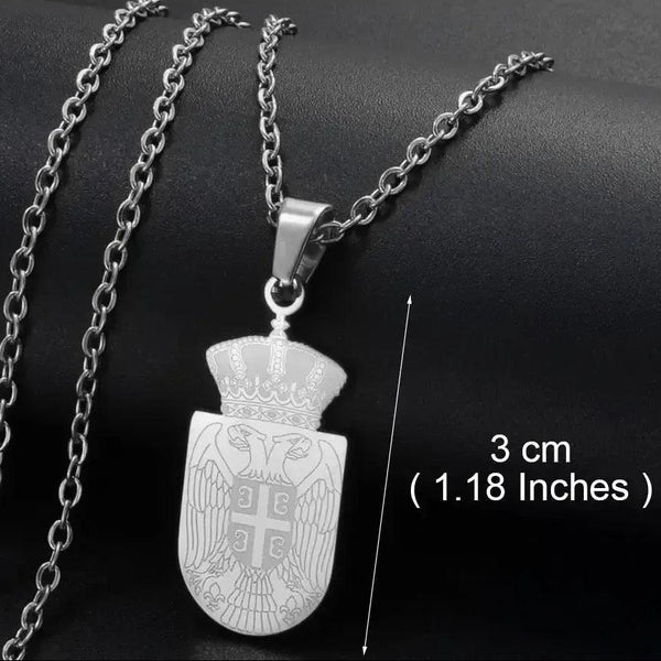 Serbia Map Necklace Collection - Serbian Pendant