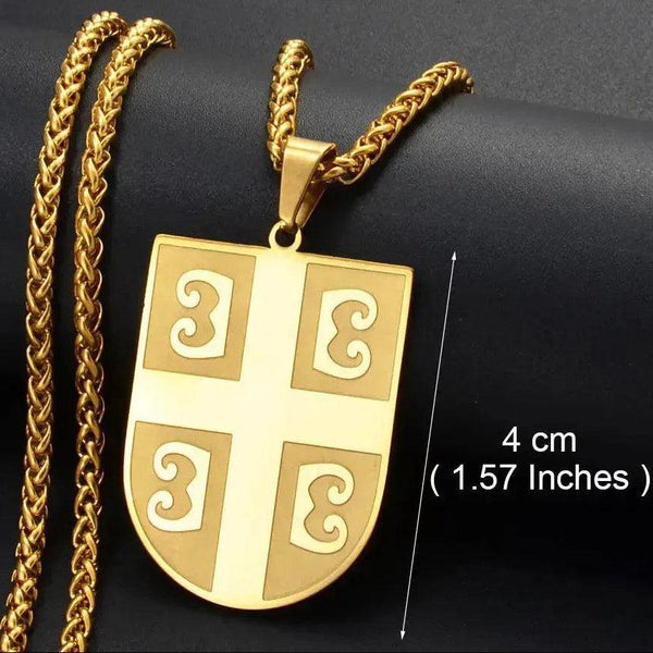 Serbia Map Necklace Collection - Serbian Pendant