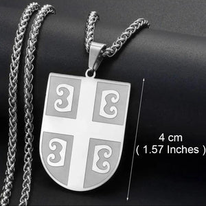 Serbia Map Necklace Collection - Serbian Pendant