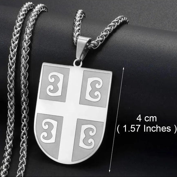 Serbia Map Necklace Collection - Serbian Pendant
