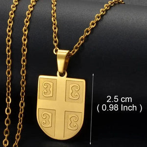 Serbia Map Necklace Collection - Serbian Pendant