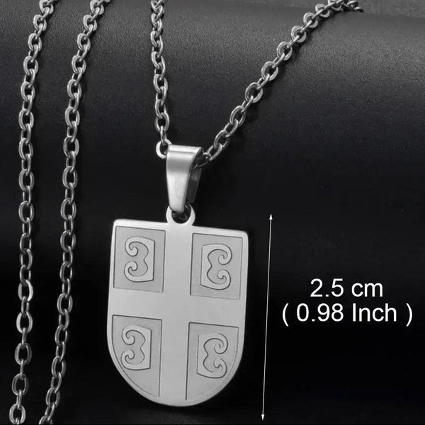 Serbia Map Necklace Collection - Serbian Pendant