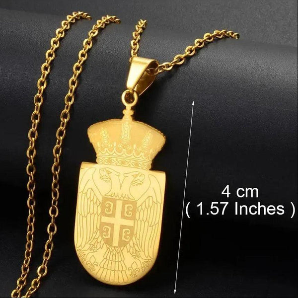 Serbia Map Necklace Collection - Serbian Pendant