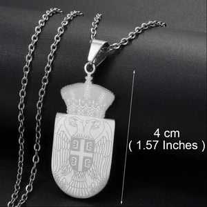 Serbia Map Necklace Collection - Serbian Pendant