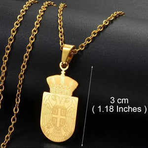 Serbia Map Necklace Collection - Serbian Pendant