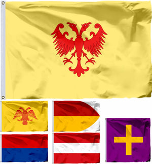 Serbian Empire Flags - 90x150cm(3x5ft) - 60x90cm(2x3ft)