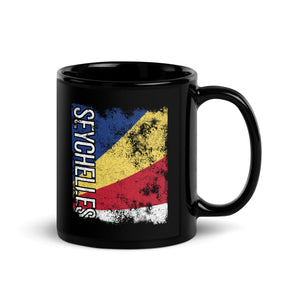 Seychelles Flag - Distressed Flag Mug