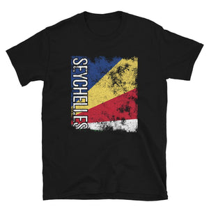Seychelles Flag Distressed T-Shirt