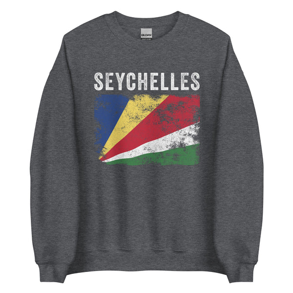 Seychelles Flag Vintage Seychellois Flag Sweatshirt