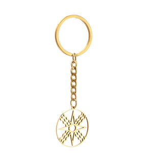 Shamash Assyrian Keychain