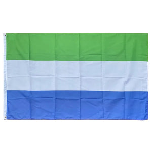 Sierra Leone Flag - 90x150cm(3x5ft)