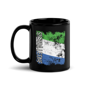 Sierra Leone Flag - Distressed Flag Mug