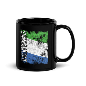 Sierra Leone Flag - Distressed Flag Mug