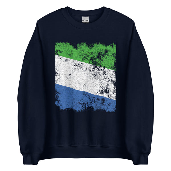 Sierra Leone Flag Sweatshirt