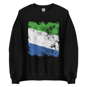 Sierra Leone Flag Sweatshirt