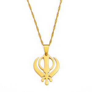 Sikhism Khanda Symbol Necklace