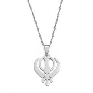 Sikhism Khanda Symbol Necklace