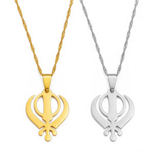 Sikhism Khanda Symbol Necklace