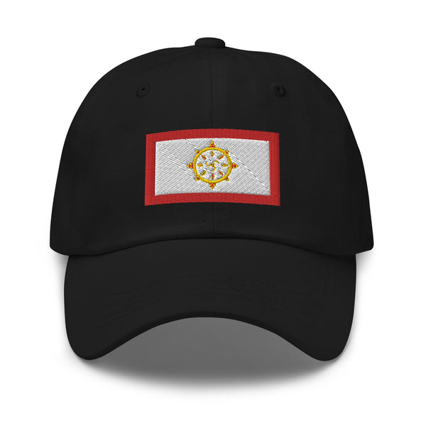 Sikkim Flag Cap - Adjustable Embroidered Dad Hat