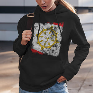 Sikkim Flag Hoodie