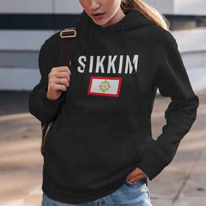 Sikkim Flag Hoodie