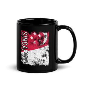 Singapore Flag - Distressed Flag Mug