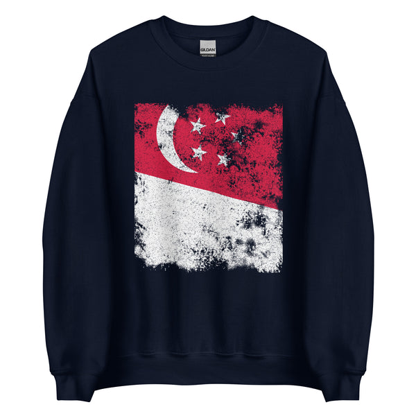 Singapore Flag Sweatshirt