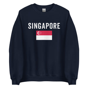 Singapore Flag Sweatshirt