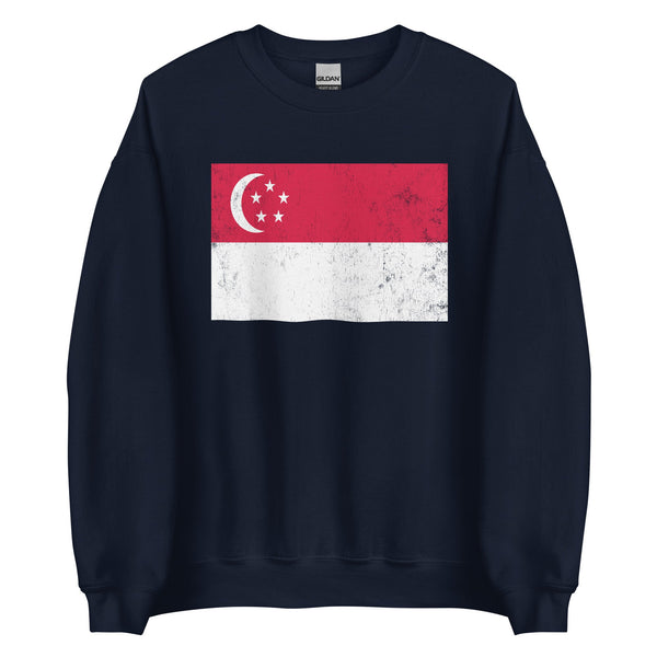 Singapore Flag Sweatshirt