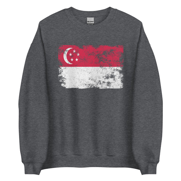 Singapore Flag Sweatshirt