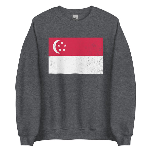 Singapore Flag Sweatshirt