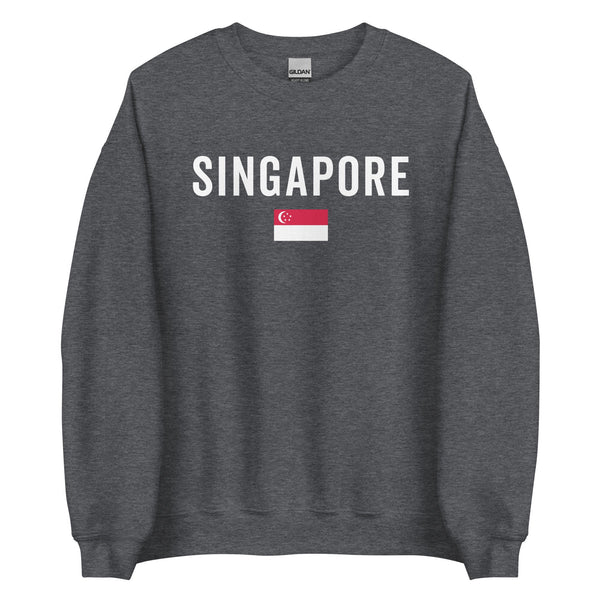 Singapore Flag Sweatshirt