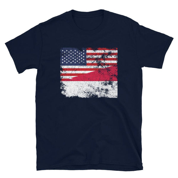 Singapore USA Flag T-Shirt