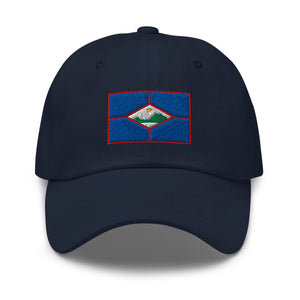 Sint Eustatius Flag Cap - Adjustable Embroidered Dad Hat