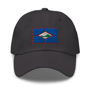 Sint Eustatius Flag Cap - Adjustable Embroidered Dad Hat