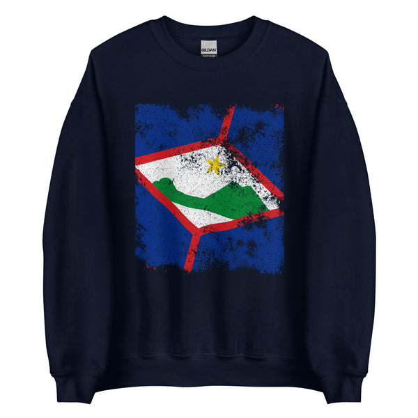 Sint Eustatius Flag Sweatshirt