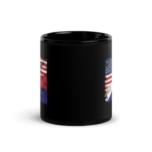 Saint Martin USA Flag Mug