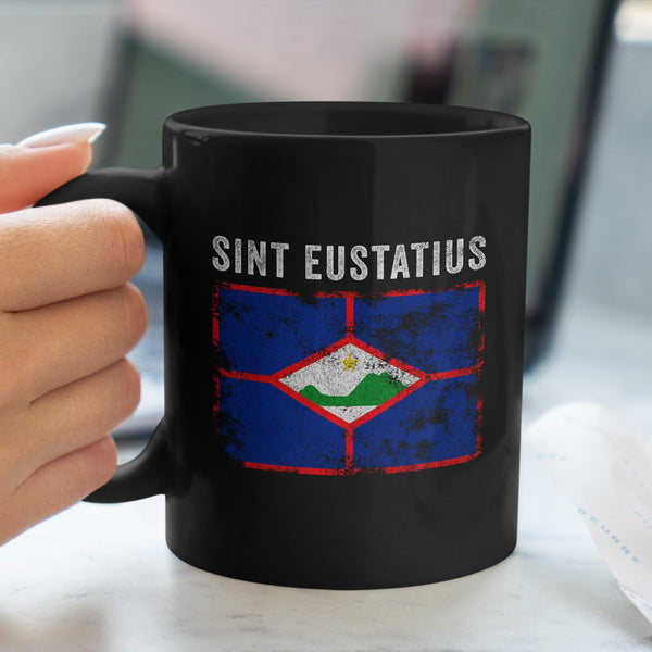 Sint Eustatius Flag Mug