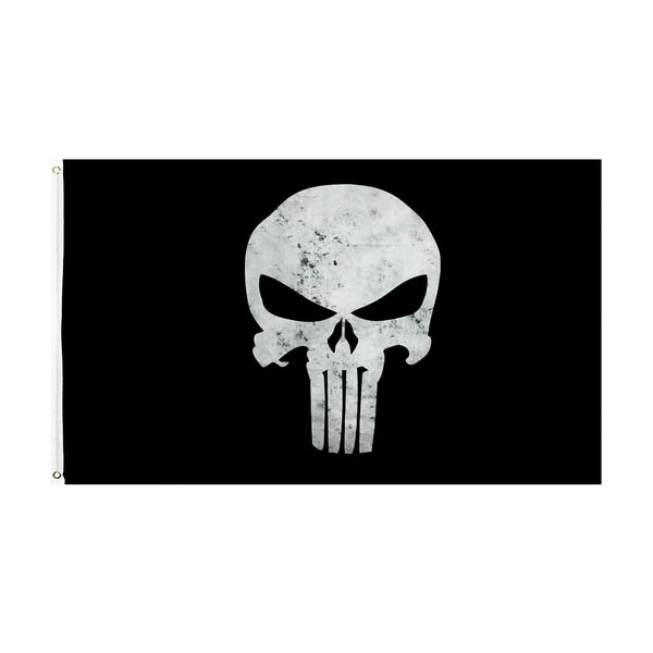 Skull and Pirate Flags - 90x150cm(3x5ft) - 60x90cm(2x3ft)