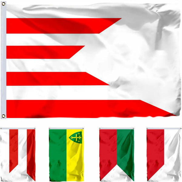 Slovakia City Flags - Slovak Municipality Flags - 90x150cm(3x5ft) - 60x90cm(2x3ft)