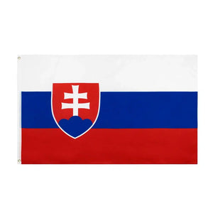 Slovakia Flag - 90x150cm(3x5ft) - 60x90cm(2x3ft)