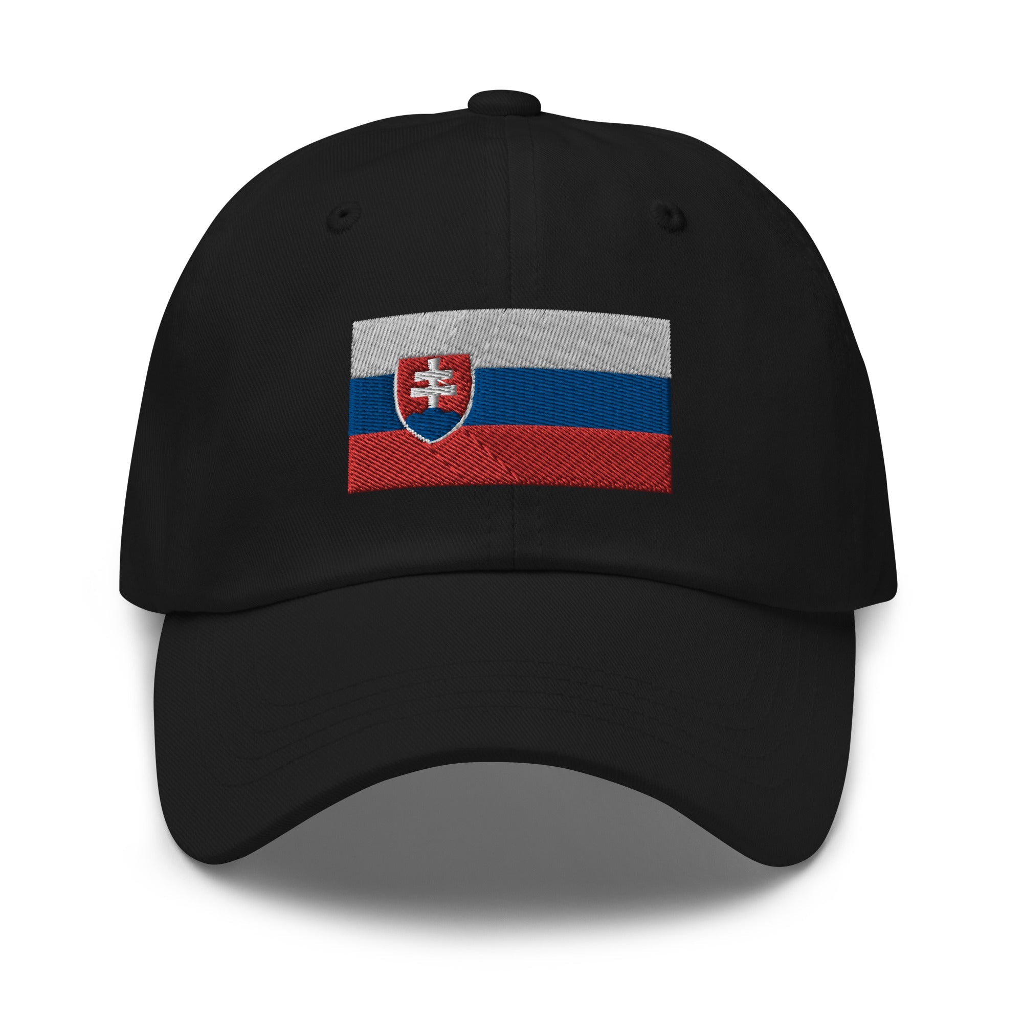 Slovakia Flag Cap - Adjustable Embroidered Dad Hat