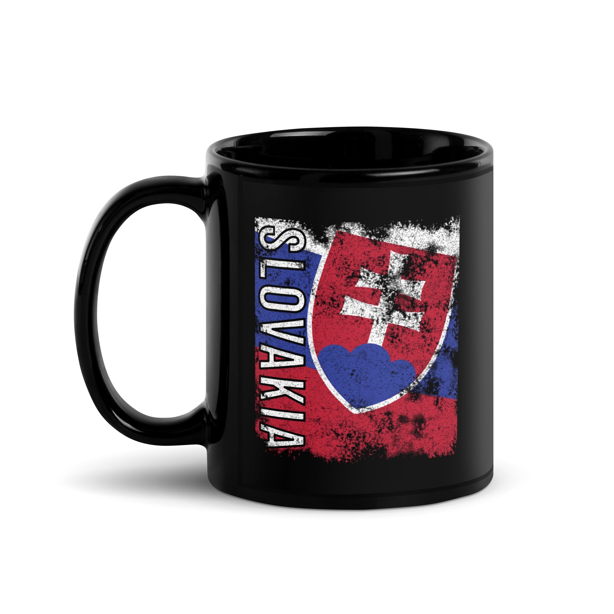 Slovakia Flag - Distressed Flag Mug