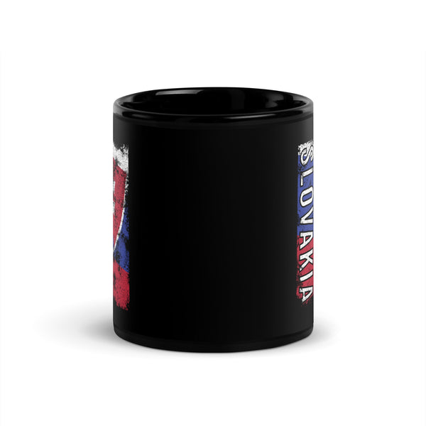 Slovakia Flag - Distressed Flag Mug