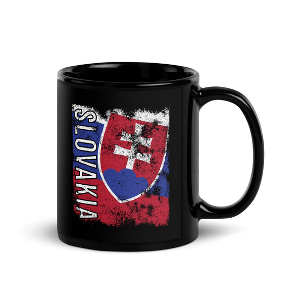 Slovakia Flag - Distressed Flag Mug