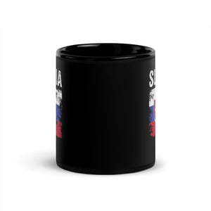 Slovakia Flag Distressed - Slovak Flag Mug