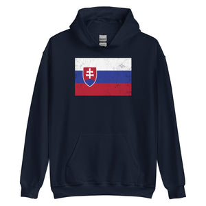 Slovakia Flag Hoodie