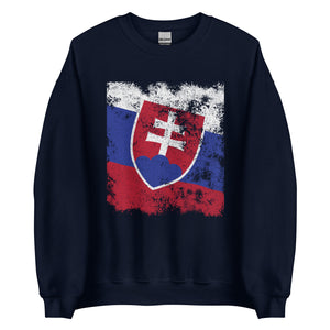 Slovakia Flag Sweatshirt