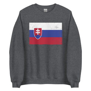 Slovakia Flag Sweatshirt